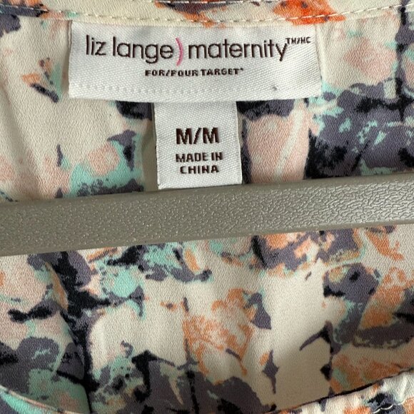 Liz Lange for Target Short Sleeve Maternity Top Size Medium - Picture 3 of 5